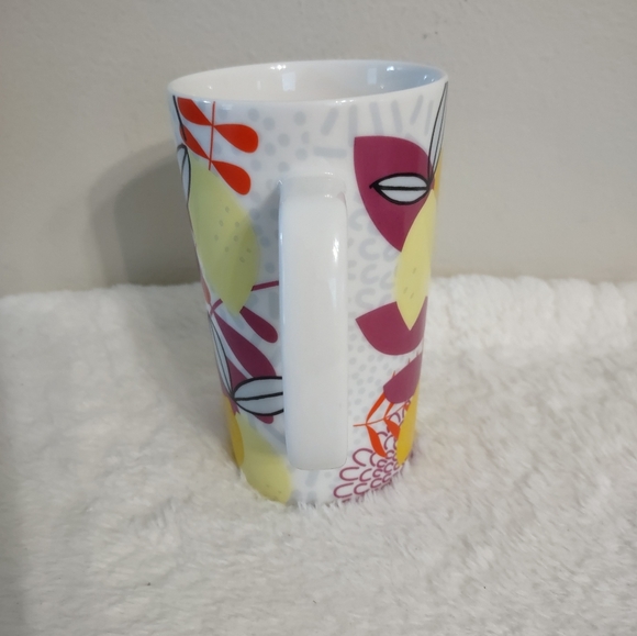 Starbucks Tropical Lemon Etched Fruit Ceramic Coffee Mug 16oz. - Picture 4 of 8